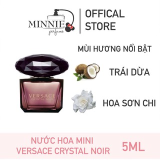 [BILL PHÁP] Nước Hoa Mini Nữ Versace Crystal Noir 5ml