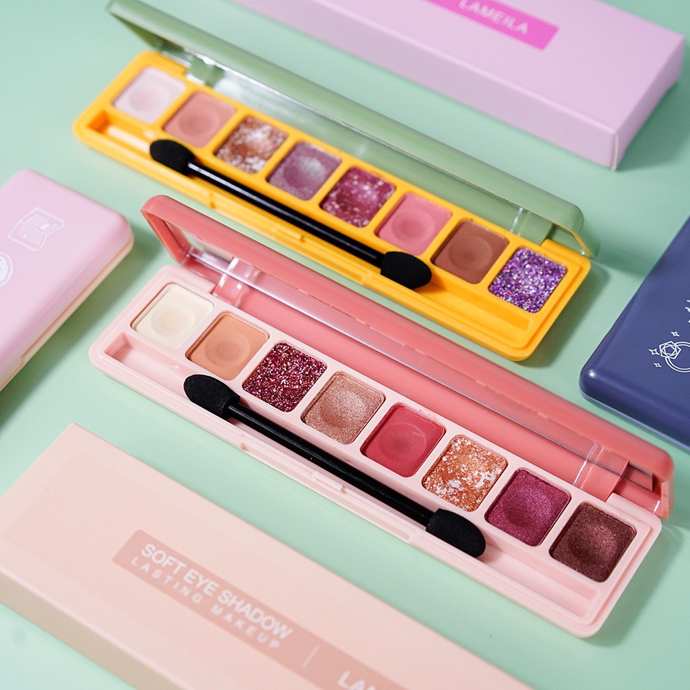 (Bán Buôn – Sỉ) Bảng Phấn Mắt Nhũ 8 Ô Màu Lameila Lasting Make Up P35 | BigBuy360 - bigbuy360.vn