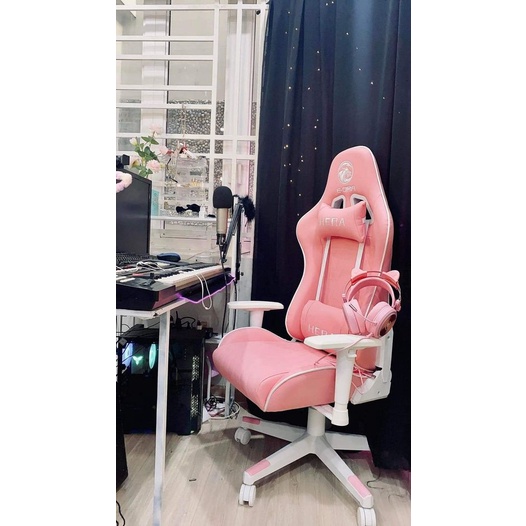 Ghế gaming E-Dra Hera EGC224 Pink White