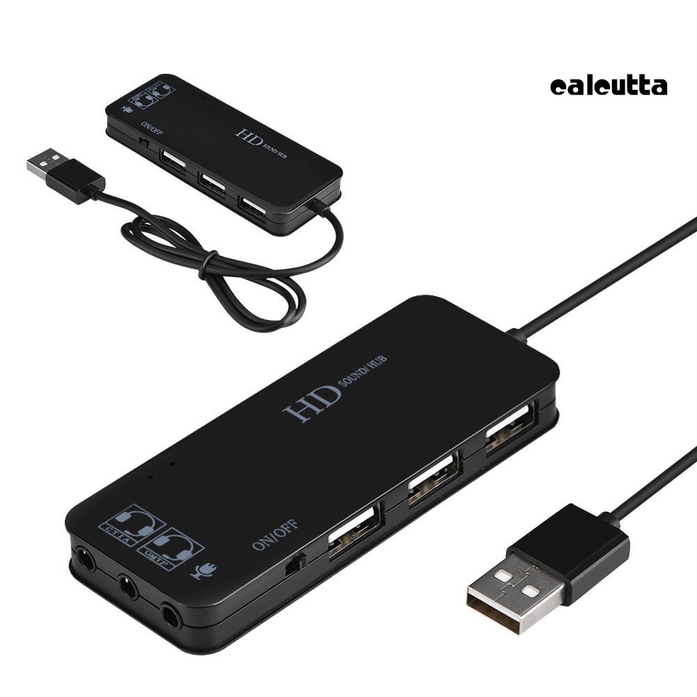 CHANNEL Bộ Chuyển Đổi Âm Thanh 7.1 Kênh Usb2.0 Kèm Phụ Kiện