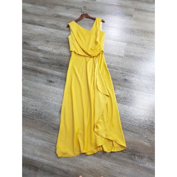 Đầm lụa midi dress hàng xuất dư