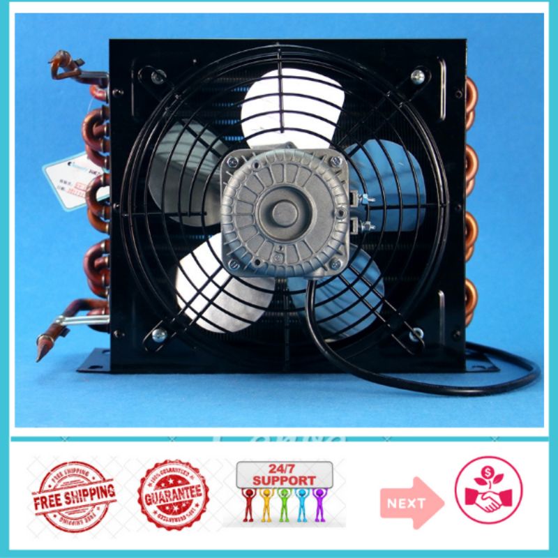 DÀN NÓNG COIL CÔNG SUẤT 800W KÈM QUẠT 40W SỬ DỤNG TRONG ĐIỆN LẠNH VÀ CÁC THIẾT BỊ LÀM LẠNH