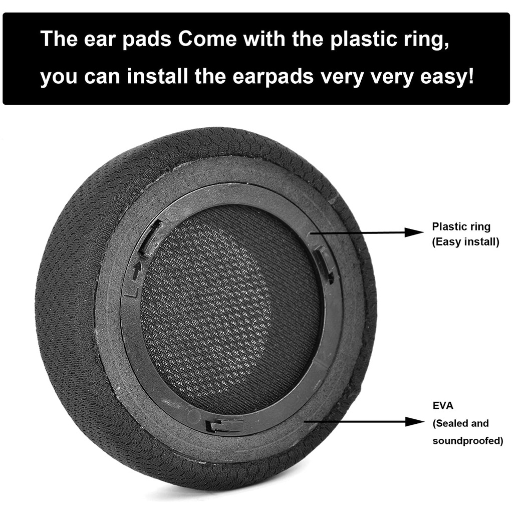 Miếng đệm tai thay thế bằng da cho tai nghe Corsair Virtuoso RGB Wireless SE