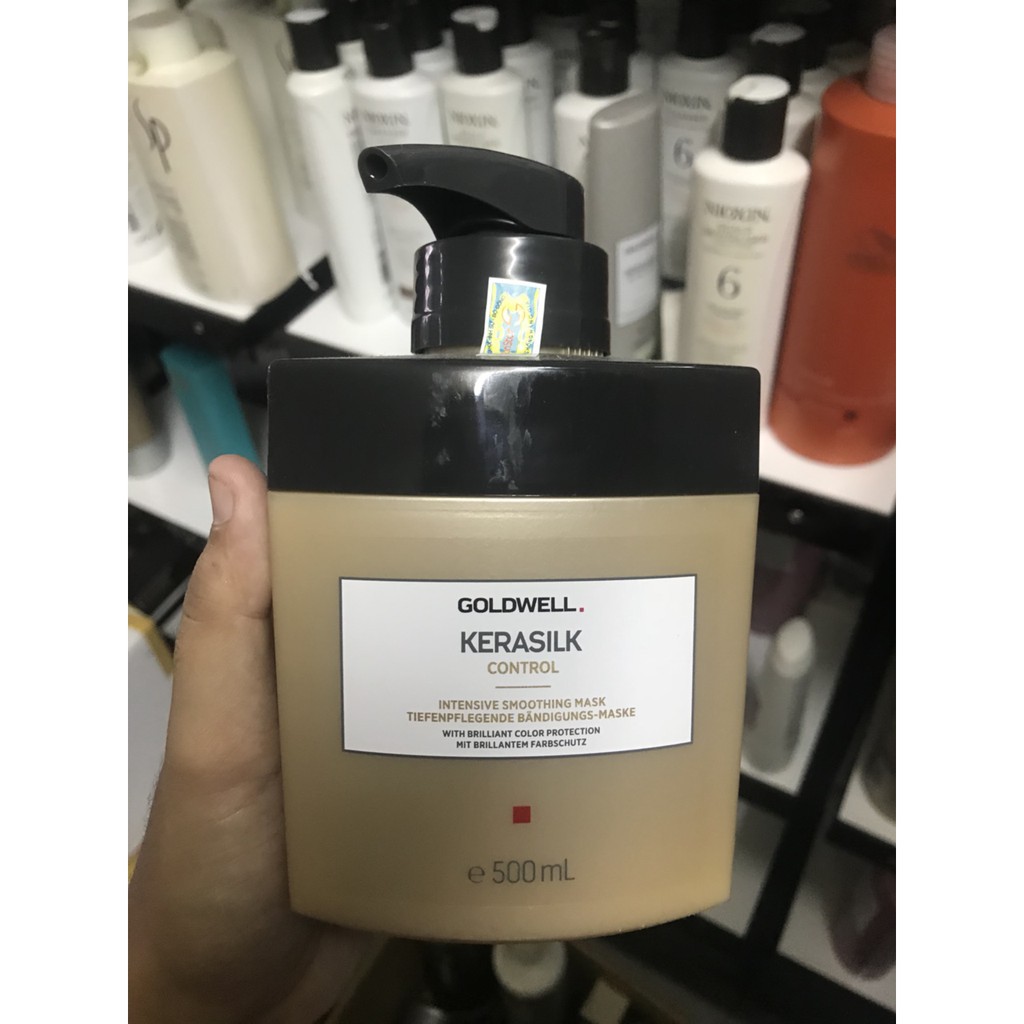 MẶT NẠ GOLDWELL KERASILK CONTROL INTENSIVE SMOOTHING  MASK  200ml - 500ml