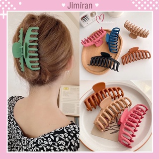 Kẹp tóc càng cua nữ phong cách hàn quốc đẹp dài cỡ lớn siêu xinh nhiều màu JIMIRAN KT04