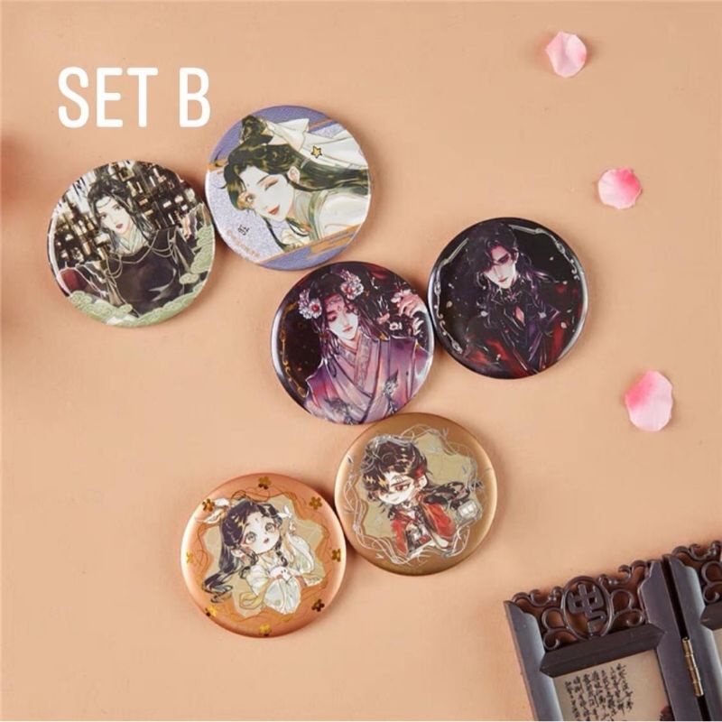 Bộ sưu tập 36 huy hiệu Thiên Quan Tứ Phúc 1st series hàng chính hãng Bilibili