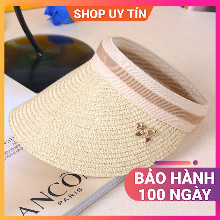 Mũ Đi Biển - Nón Cói Rộng Vành Vintage Cao Cấp Nữ Đẹp