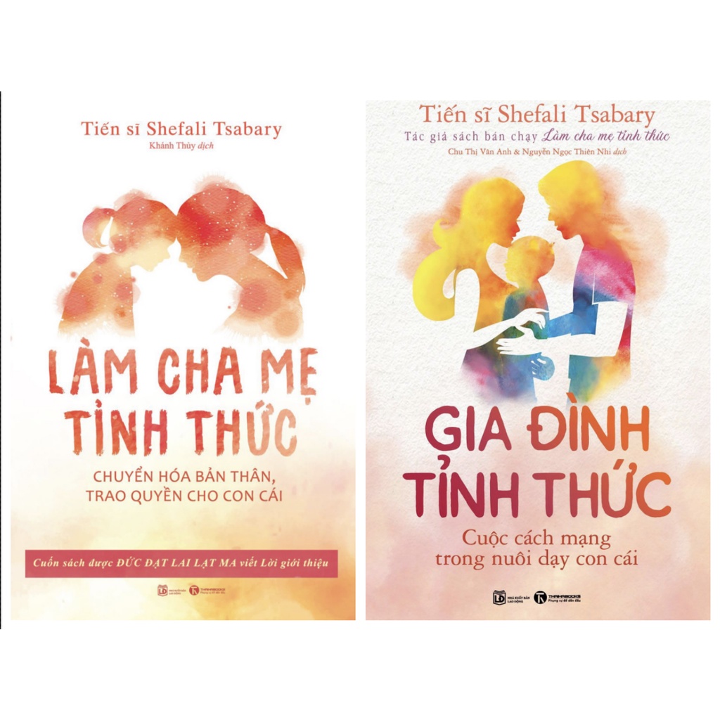 Sách - Làm cha mẹ tỉnh thức và gia đình tỉnh thức (Combo lẻ tuỳ chọn)