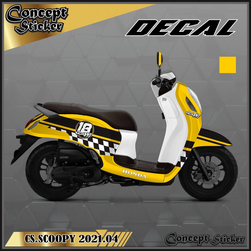 Decal Dán Trang Trí Xe Mô Tô HONDA Racing Variations 04 2021