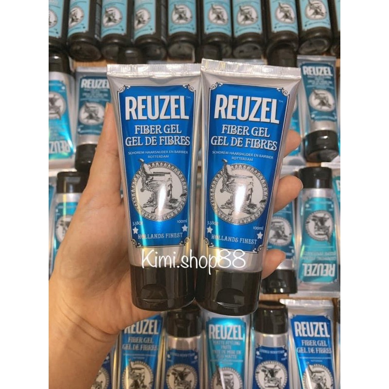 GEL TẠO KIỂU REUZEL FIBER GEL ( Mềm, dẻo ▫️Độ bóng mờ ▫️Tan trong nước)