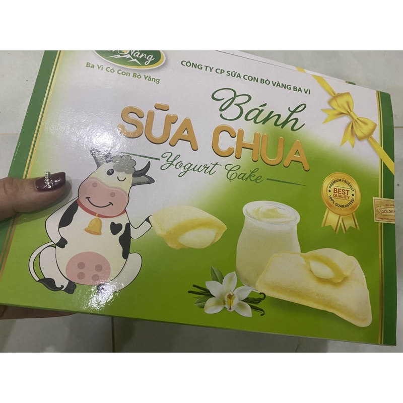 Bánh sữa chua Ba Vì milk ngọt vừa vừa mát mát😋😋😋
