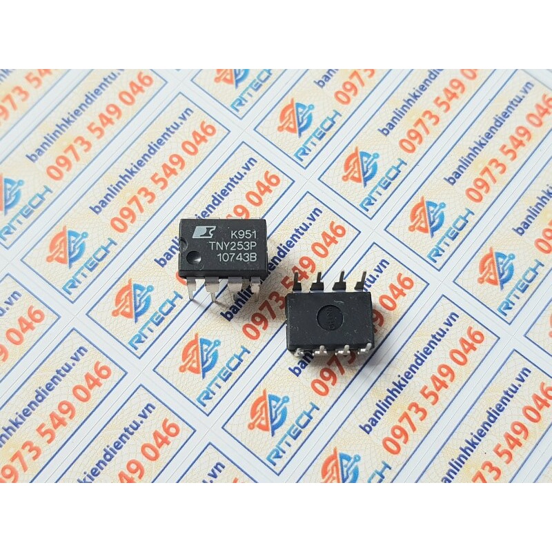 [Combo 5 con] TNY253P TNY253PN TNY 253P TNY 253PN 253PN TNY253 IC nguồn DIP-8