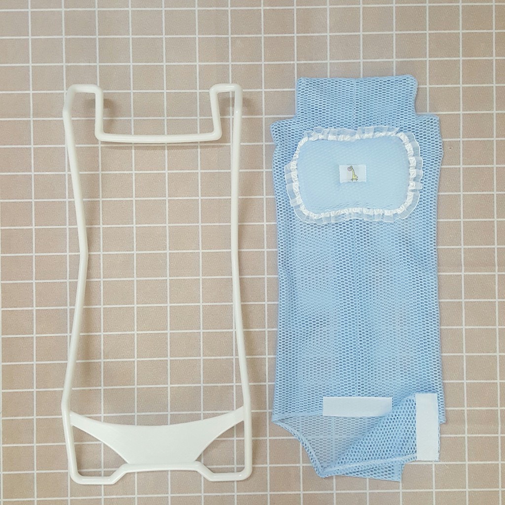 Giường Lưới Tắm Cho Bé Kèm Gối Cao Cấp - Sơ sinh - Sỉ