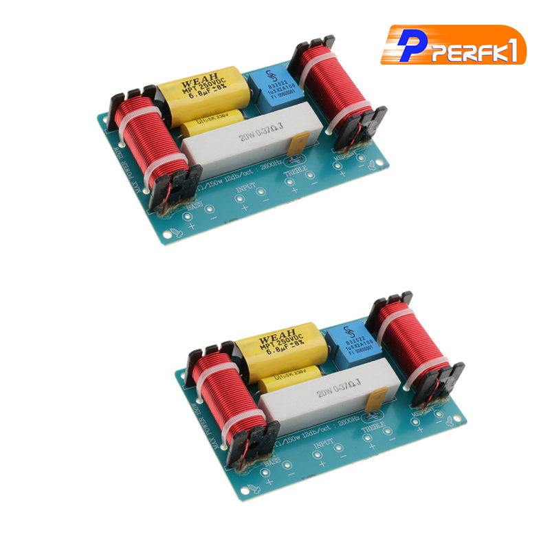 Set 2 Bộ Chia Tần Số Âm Thanh 3 Chiều Chuyên Dụng Cho Loa Bass