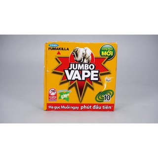 Hộp 10 khoanh Nhang muỗi Jumbo Vape