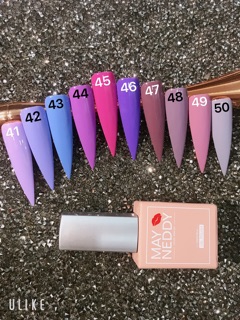 Sơn gel May Neddy chai sơn 15ml bao gồm 100 màu full set tặng bảng màu