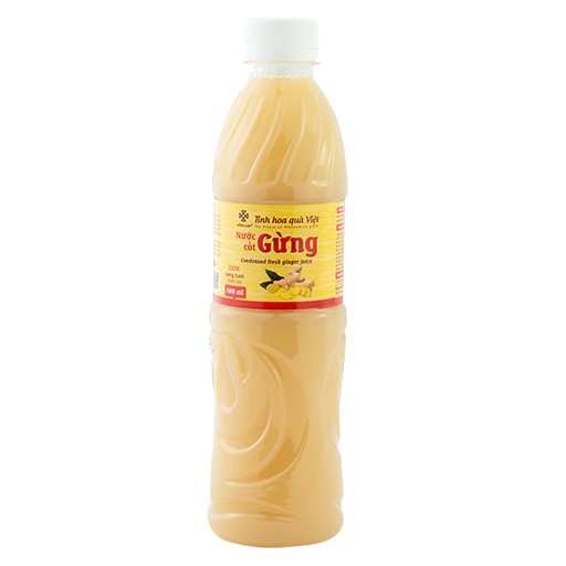 Nước Cốt Gừng Tươi Hồng Lam - 500ml/chai
