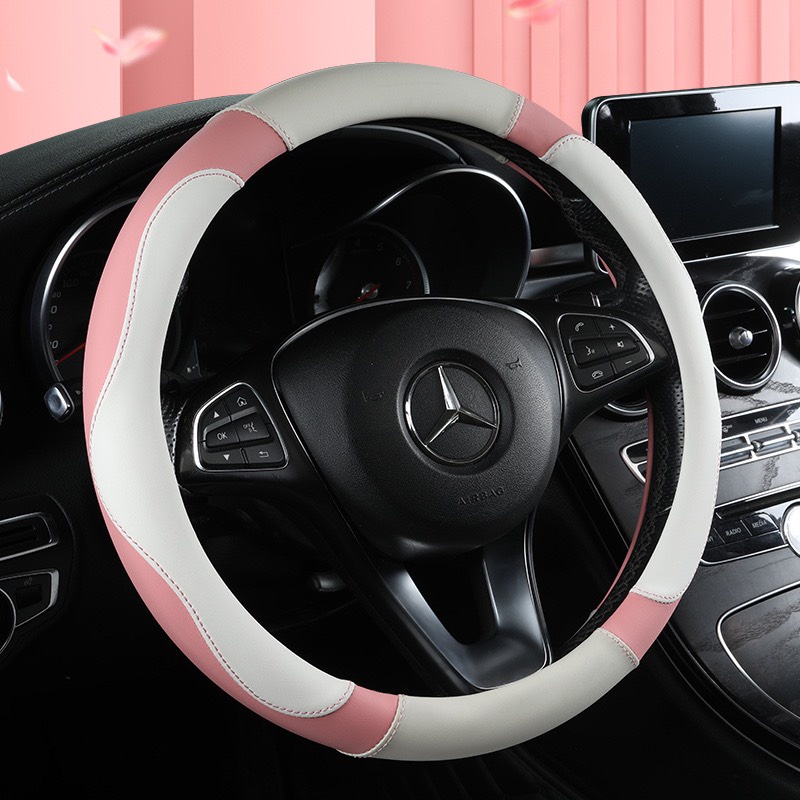 Bọc vô lăng ô tô Da cao cấp Tai mèo Gấu - Bọc vô lăng thời trang xe hơi