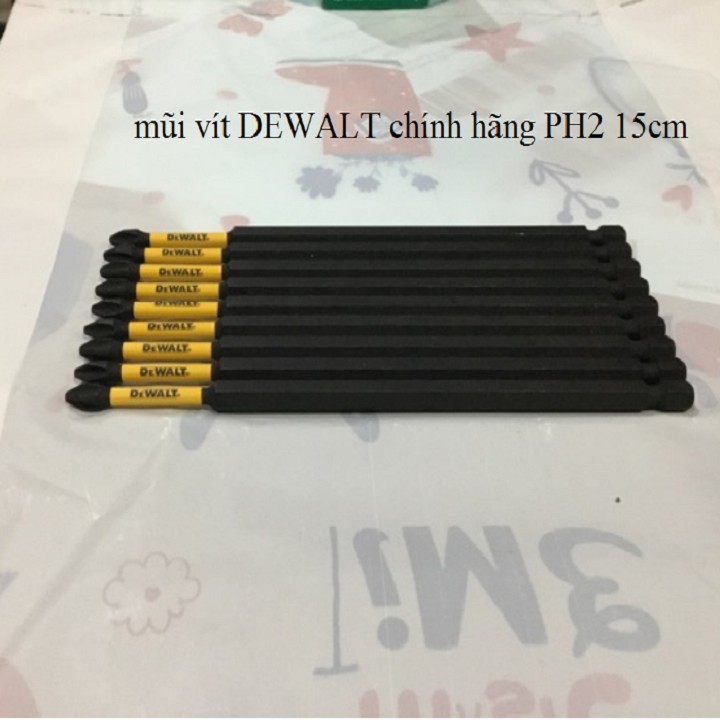 Mũi Vít máy khoan pin DeWalt Ph2 150mm - Mũi Vít DEWALT MỸ XỊN