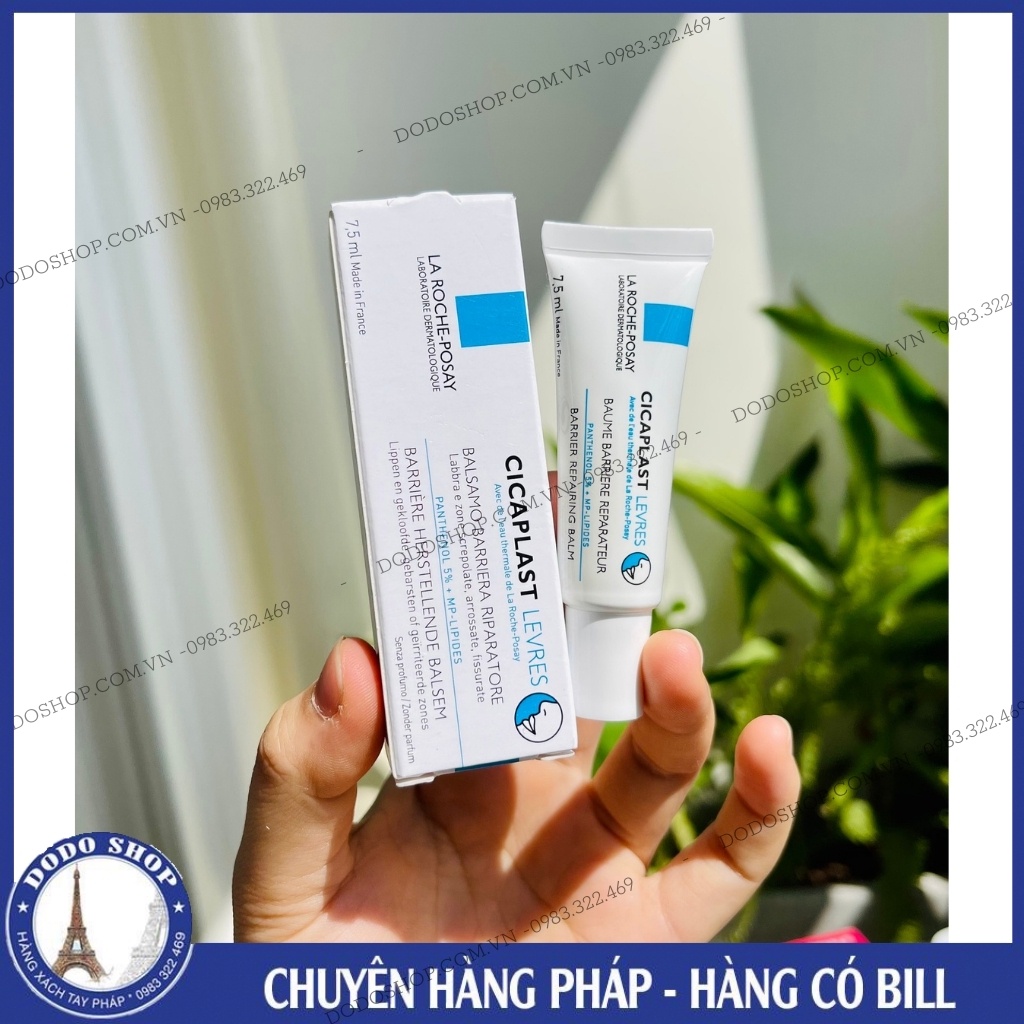 Kem dưỡng môi giảm Khô, nứt nẻ môi La Roche Posay Cicaplast Levres 7.5ml