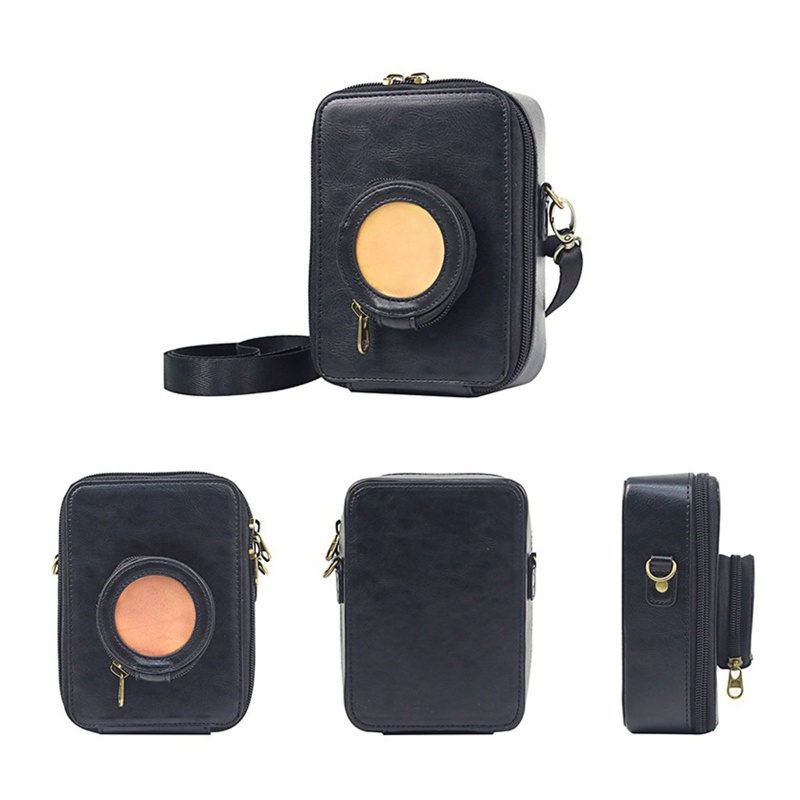 Hộp Đựng Máy Ảnh Instax Mini EVO PU Giá Đỡ