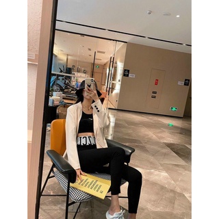 [Ảnh thật] Quần legging cạp chữ 3 màu