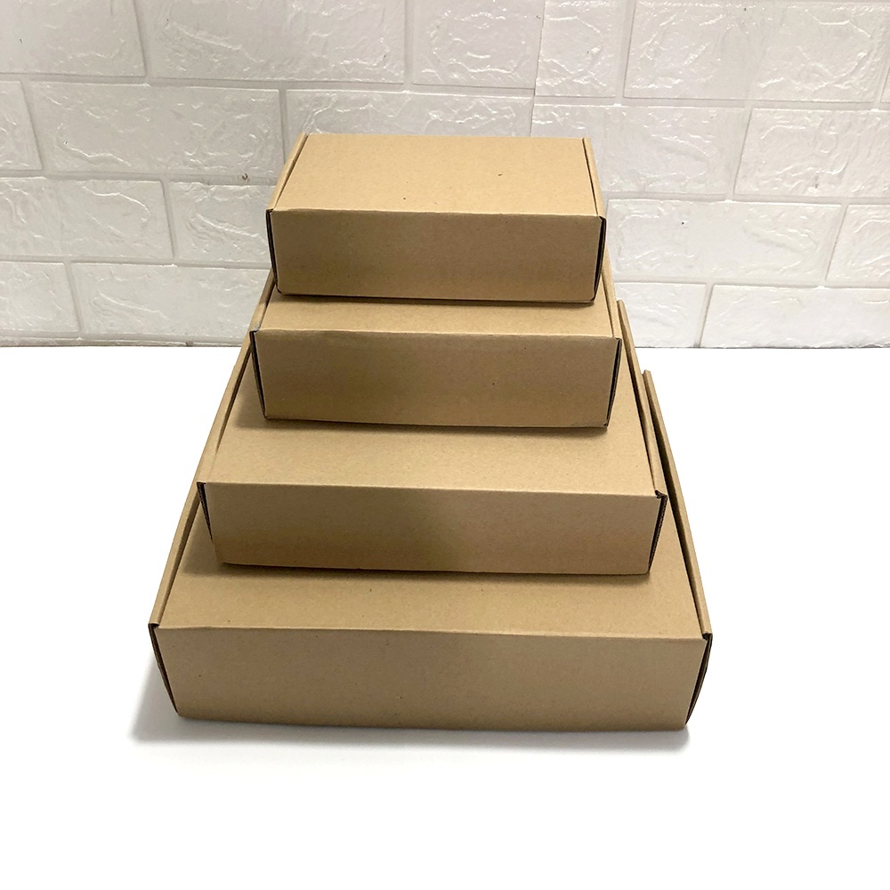 Combo 10 Hộp Carton HY - 15x12x10 - Hộp COD đóng hàng