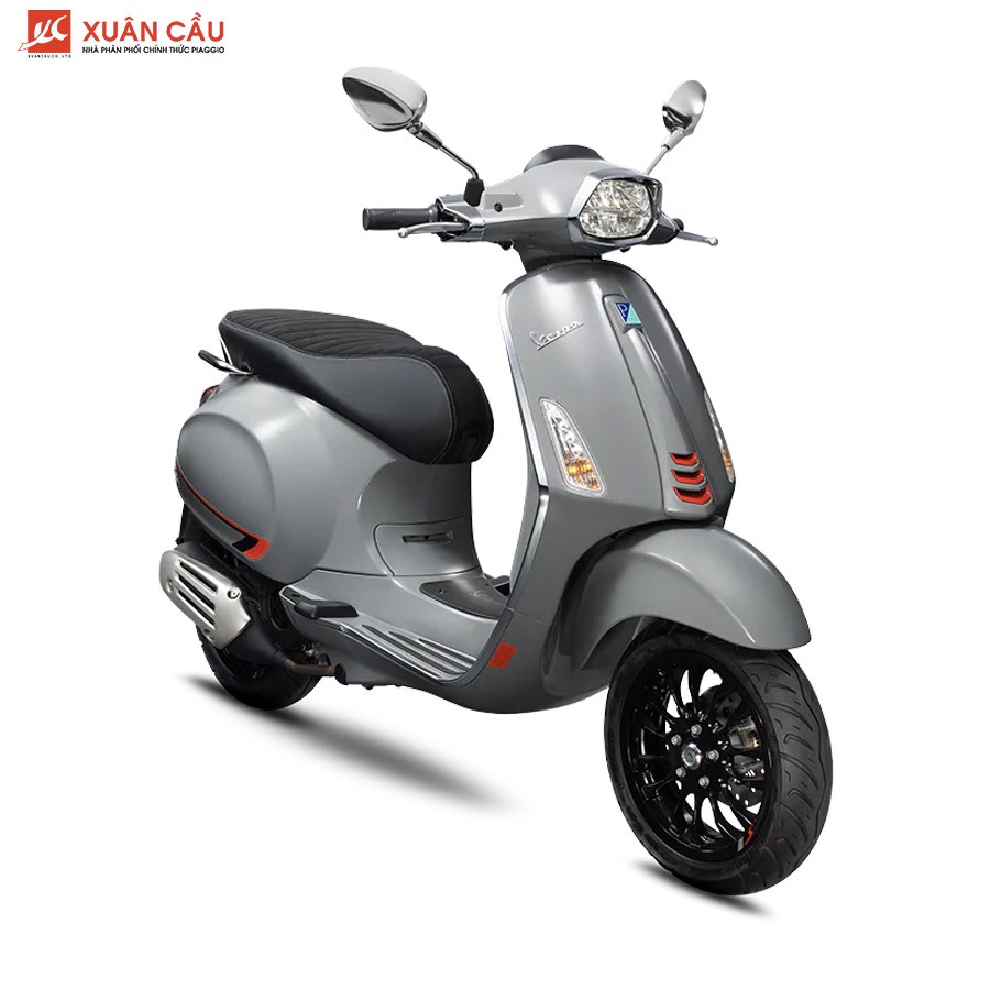 Xe máy Vespa Sprint S Xám 125 iGet - Mới 100%