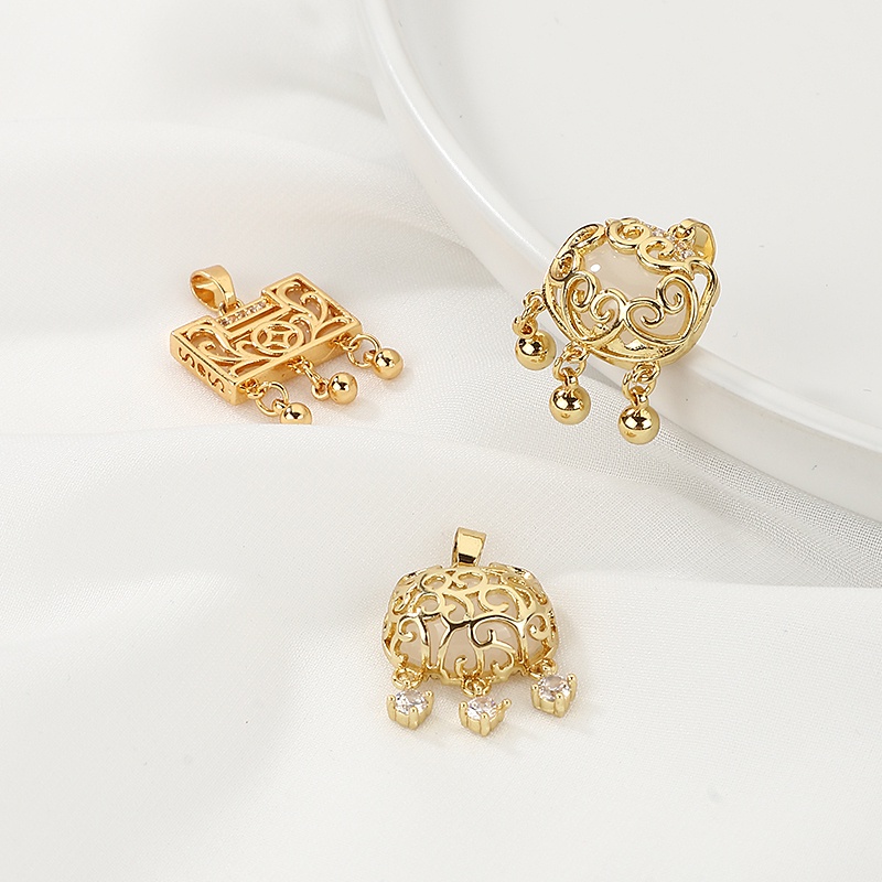 Khóa Đồng 14K An Toàn Dùng Làm Đồ Trang Sức diy