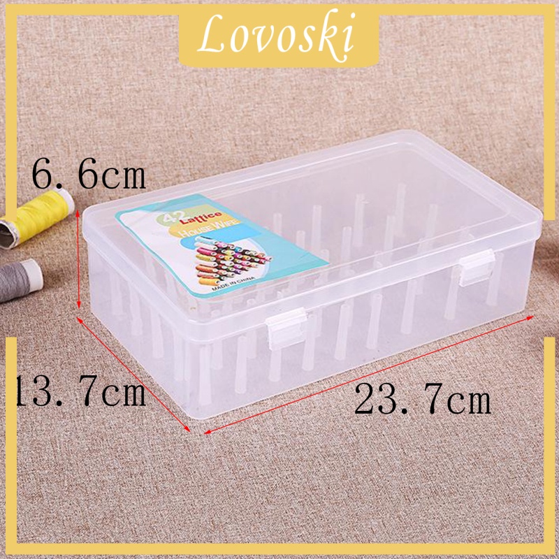 Hộp Rỗng Đựng Cuộn Chỉ Thêu Kích Thước 9.33x5.4x2.6 inch