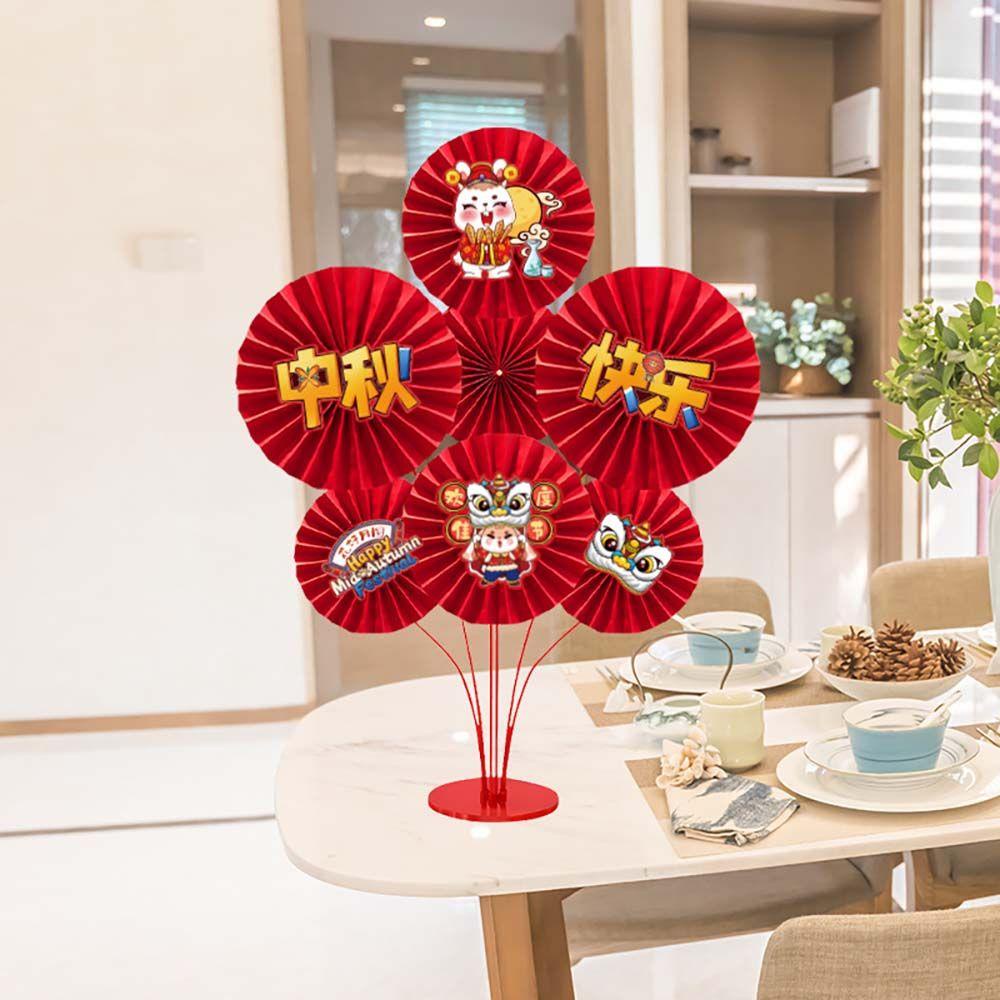 Epoch Quạt Giấy Thủ Công Để Bàn Trang Trí