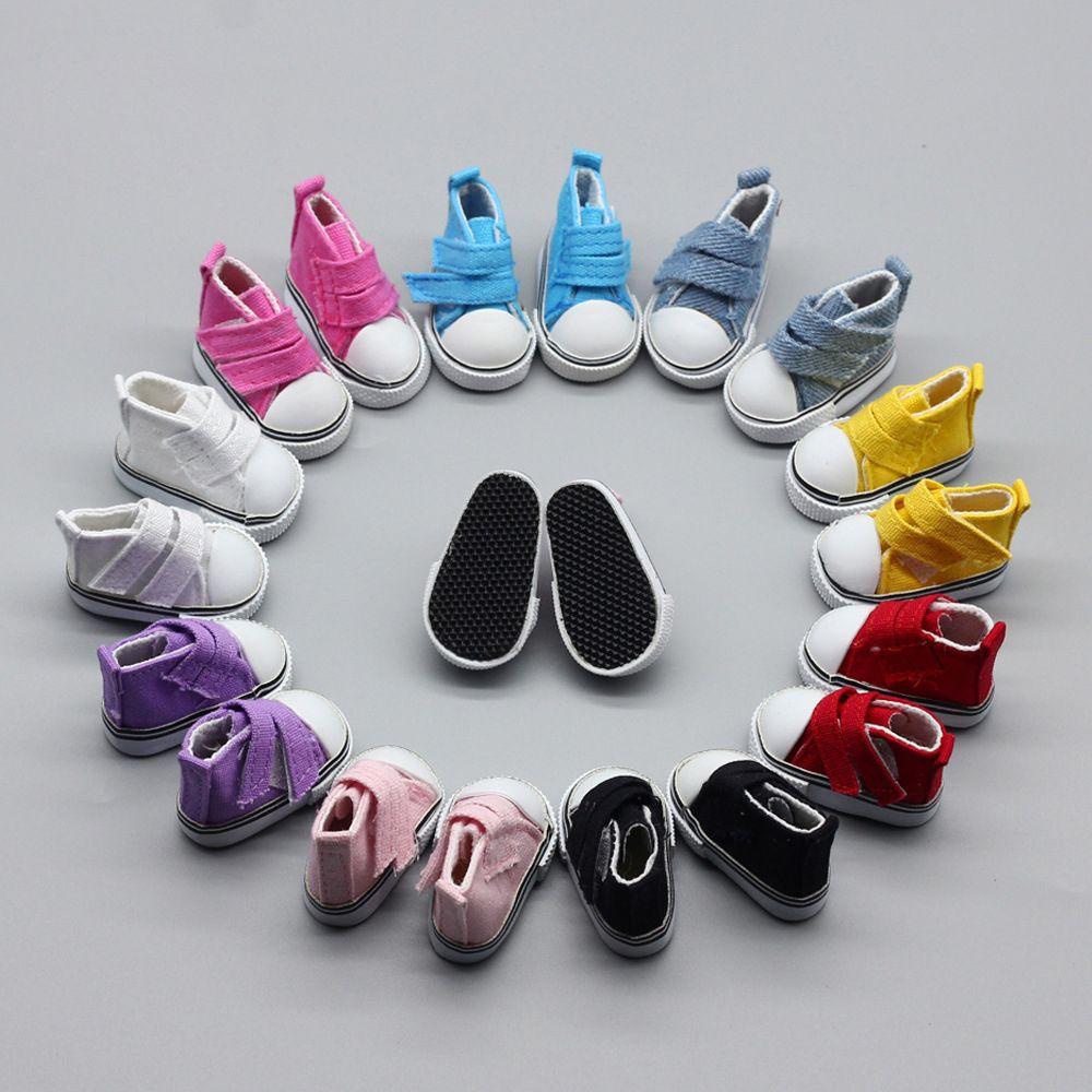 Giày Vải Canvas 5cm Cho Búp Bê