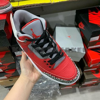 Giày Air Jordan 3 "Red Cement" (Best Quality)