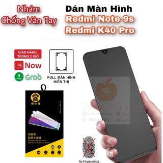 dán PPF Moxiao Xing chống vân tay dành cho Redmi K40 k40pro Poco F3 Note 9S Note 9 Pro 5G 10T Lite Poco X3 NFC mặt trước