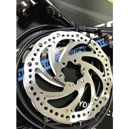 Bộ Tay Thắng Đĩa Dầu Xe Đạp 160mm TRLREQ Hàng Chính Taiwan