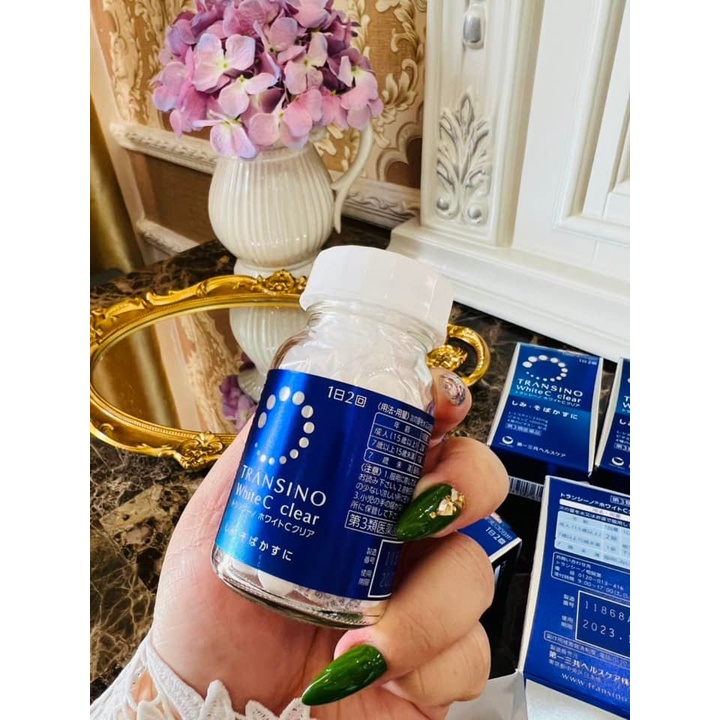 Thuốc Trắng Da Transino -Tuyệt Vời Đến Mức Bất Chấp 120 viên Giá Bán #485k/1 Lọ.