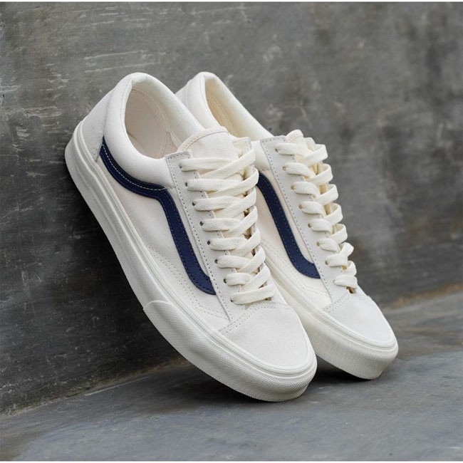 Giày Vans Old Skool Style 36 Marshmallow Dress Blue - VN0A3DZ3KE6