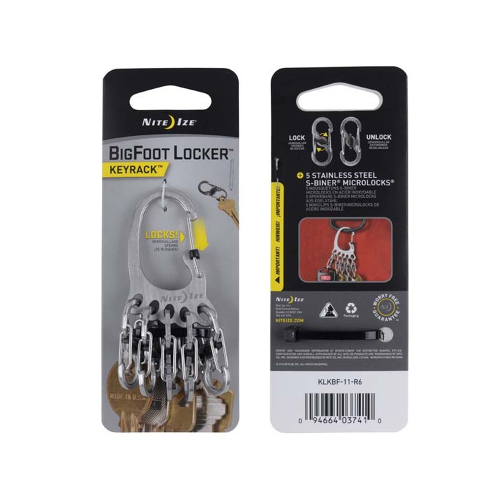 Bộ móc khóa Nite Ize Bigfoot