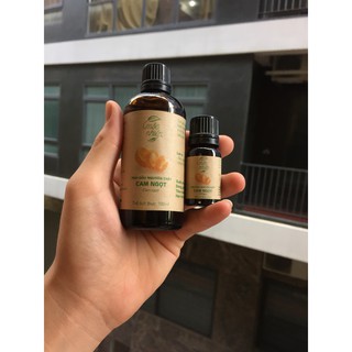 Tinh dầu Cam Ngọt Mộc Nhiên nguyên chất có kiểm định và Tem chống hàng giả.