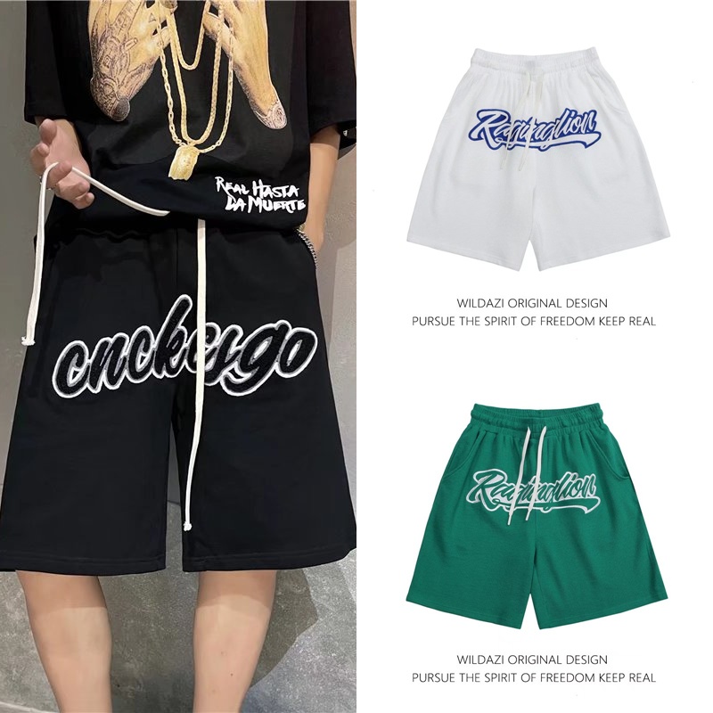 Quần Short Thể Thao Bóng Rổ Dáng Rộng Thời Trang Mùa Hè Kiểu Đường Phố Mỹ Dễ Phối Đồ