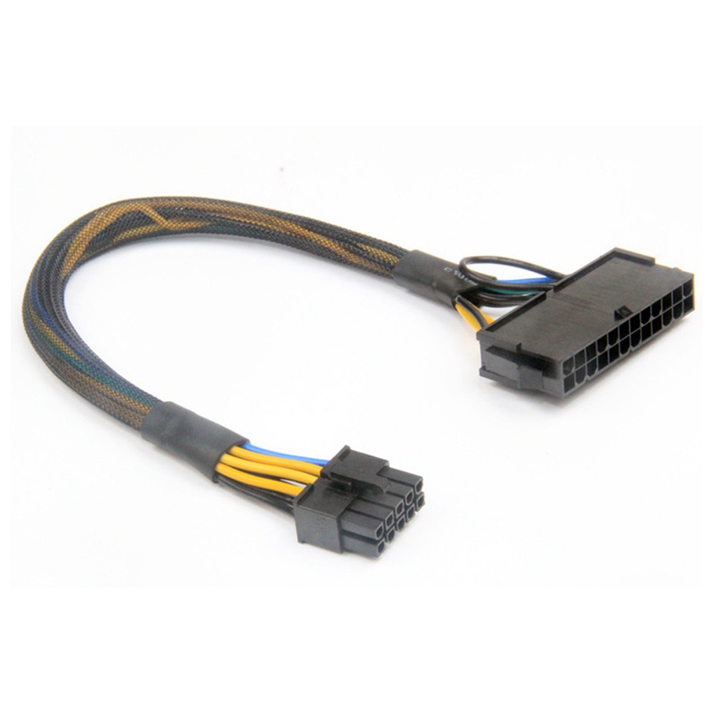 IBM Cáp Chuyển Đổi Nguồn 24 Pin Sang 10 Pin Atx Psu Cho Lenovo Pc Và Servers 12-inch
