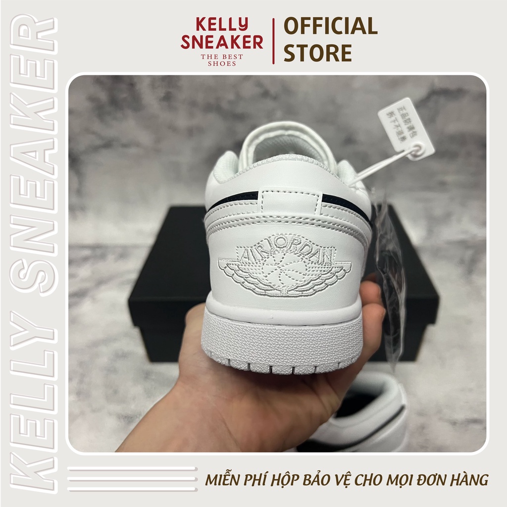 Giày Sneaker Jordan 1 Low Panda Trắng Đen - Bản Tiêu Chuẩn