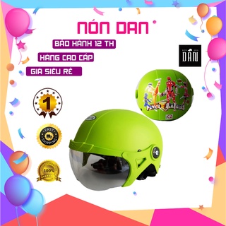 MŨ BẢO HIỂM TRẺ EM CÓ KÍNH,CHO BÉ 4-8 TUỔII,HOẠ TIẾT SIÊU NHÂN,MÀU XANH lÁ NHƯ HÌNH-ĐẠT CHUẨN CR