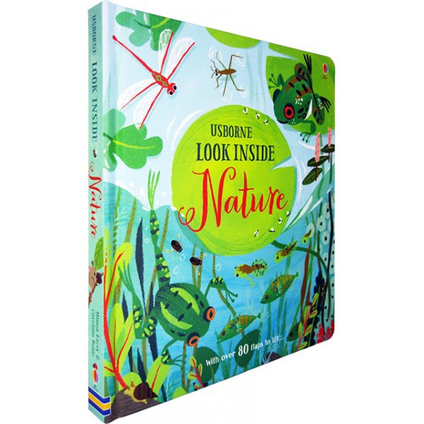 Sách Usborne Look inside Nature lật mở khám phá thiên nhiên