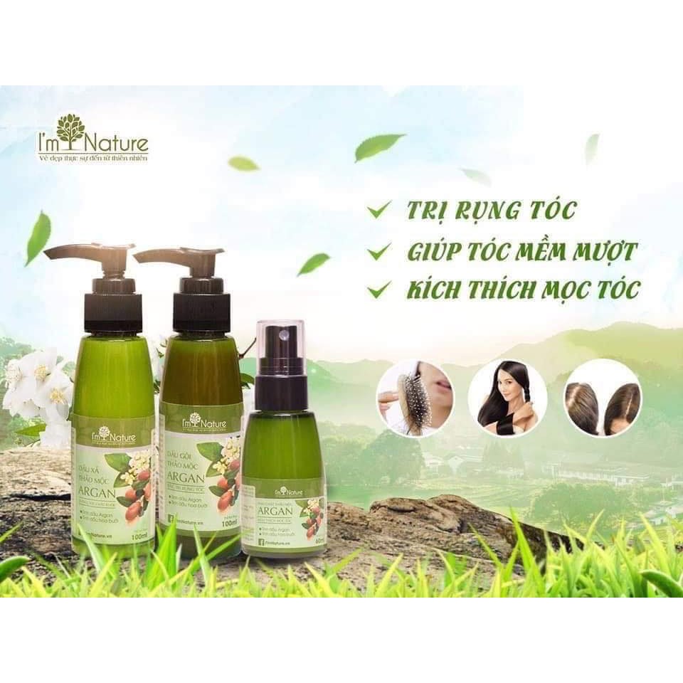 DẦU XÃ THẢO MỘC I'M NATURE 100ML Giải pháp cho tóc mềm mượt