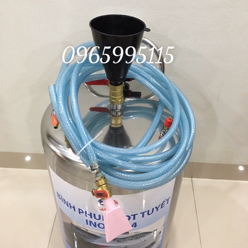 Bình bọt tuyết rửa xe LUCKY 40, 80 lít inox 304