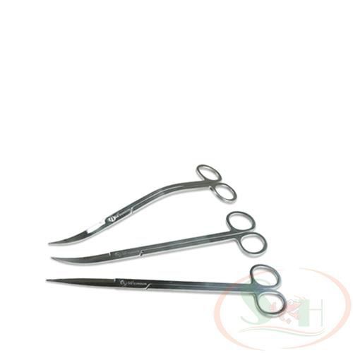 Kéo cắt tỉa cây thủy sinh OEM mũi thẳng, cong, lượn sóng thép không gỉ