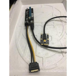 Bộ riser gắn vga cho laptop cổng mini pcie