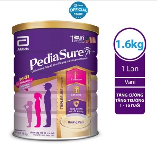 Sữa bột pediasure BA 1.6kg
