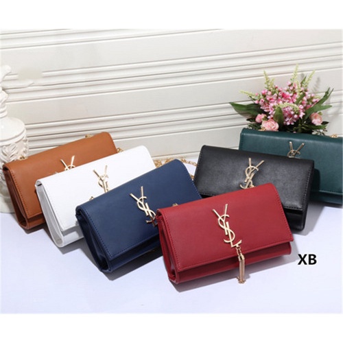 Saint Laurent Túi Đeo Chéo Dáng Vuông Nhỏ In Họa Tiết Thời Trang Retro Cao Cấp 2022